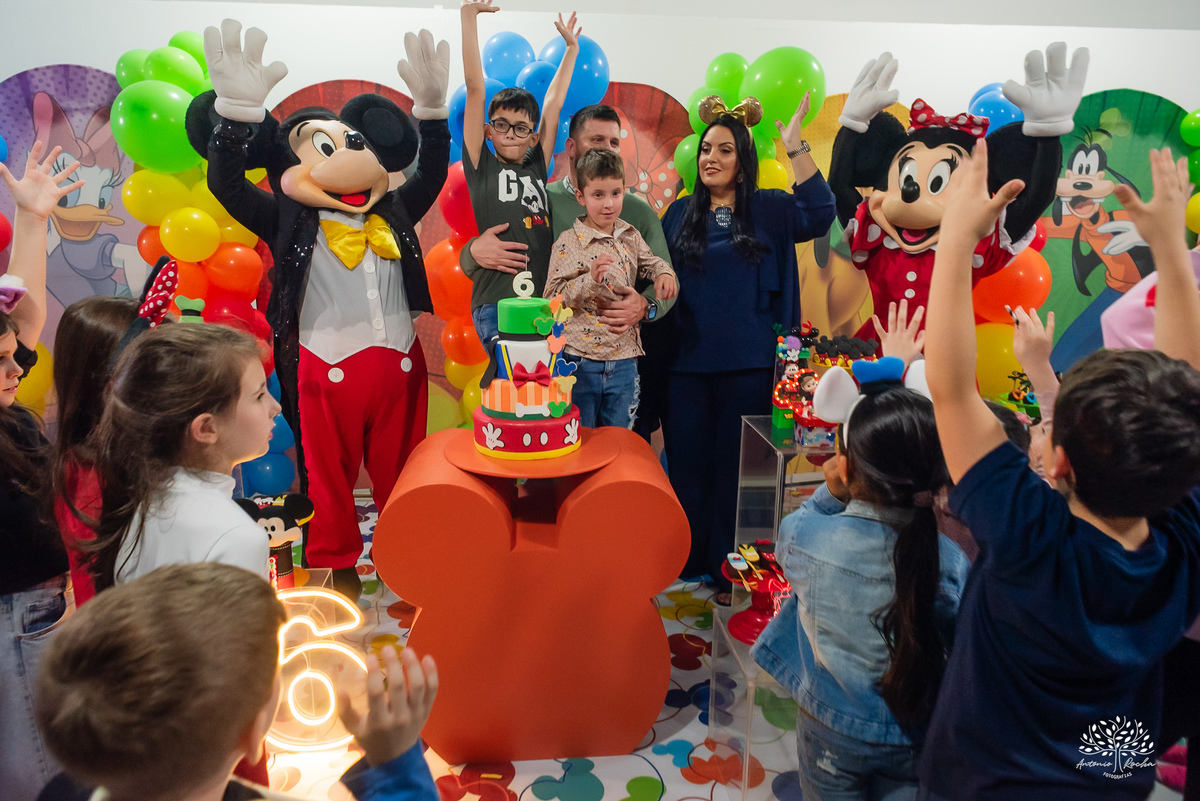 fotografia infantil - aniversário infantil - fotógrafo de festas - fotógrafo em Pelotas -  Antonio Rocha Fotografias - tema Disney - Mickey e Minnie - decoração criativa - fotografia de família - ensaio aniversário - fotografia profissional – Cliff Kids