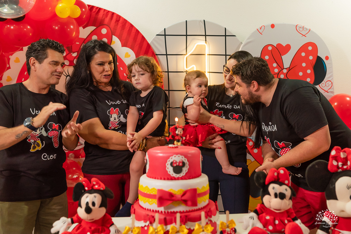 primeiro aninho - festa infantil - fotografia infantil - aniversário de bebê - fotógrafo de família - festa da minnie - cliff kids -  - fotografia profissional - antonio rocha fotografias -vela personalizada - clif kids - tobogã - doces personalizados