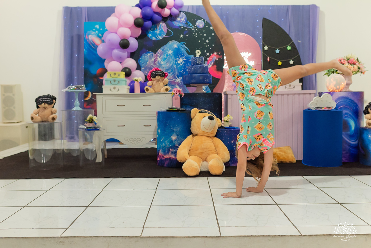 aniversário infantil - festa do pijama - Fest Club - fotografia infantil - festa infatil - família - infância - alegria - kamikaze  - festa no salão - fotógrafo de festa infantil - Antonio Rocha Fotografias - Pelotas - Máscara de Dormir - Touca de cetim