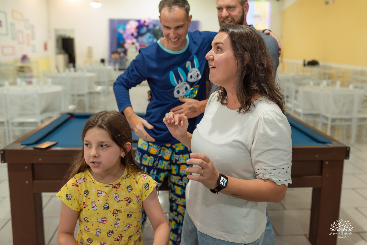 aniversário infantil - festa do pijama - Fest Club - fotografia infantil - festa infatil - família - infância - alegria - kamikaze  - festa no salão - fotógrafo de festa infantil - Antonio Rocha Fotografias - Pelotas - Máscara de Dormir - Touca de cetim