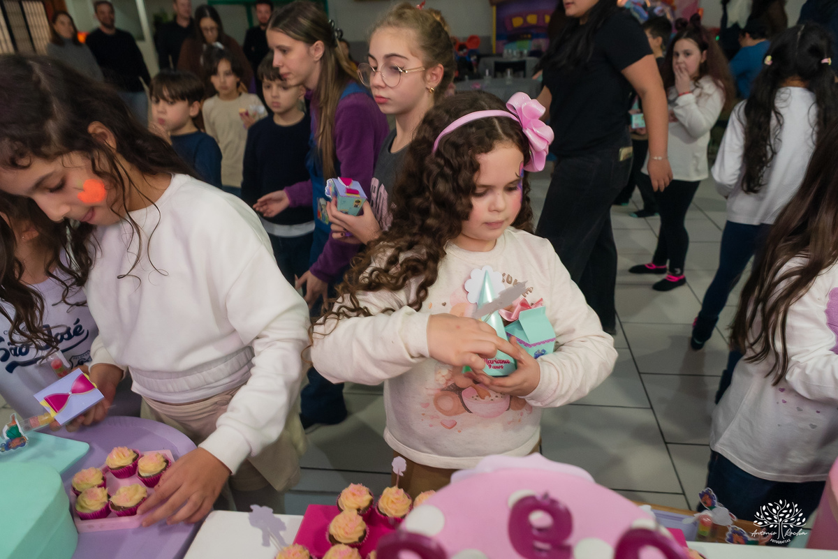 aniversário infantil - Mariana 9 anos - festa Violeta - Little Charmers - Cliff Kids - fotografia de festa infantil - Pelotas - Antonio Rocha Fotografias - Lavender - tobogã - baladinha - show do parabéns - touro mecânico - bolo de aniversário - velinha