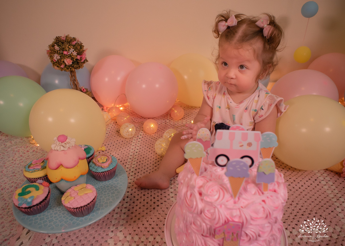 Gabriela – Smash The Cake – Ensaio – Ensaio Infantil – Criança – Primeiro Aninho – Mundo Rosa – Feliz Aniversário – Fotografia de Família – Pelotas – @antoniorochafotografias – www.arfotografias.com.br