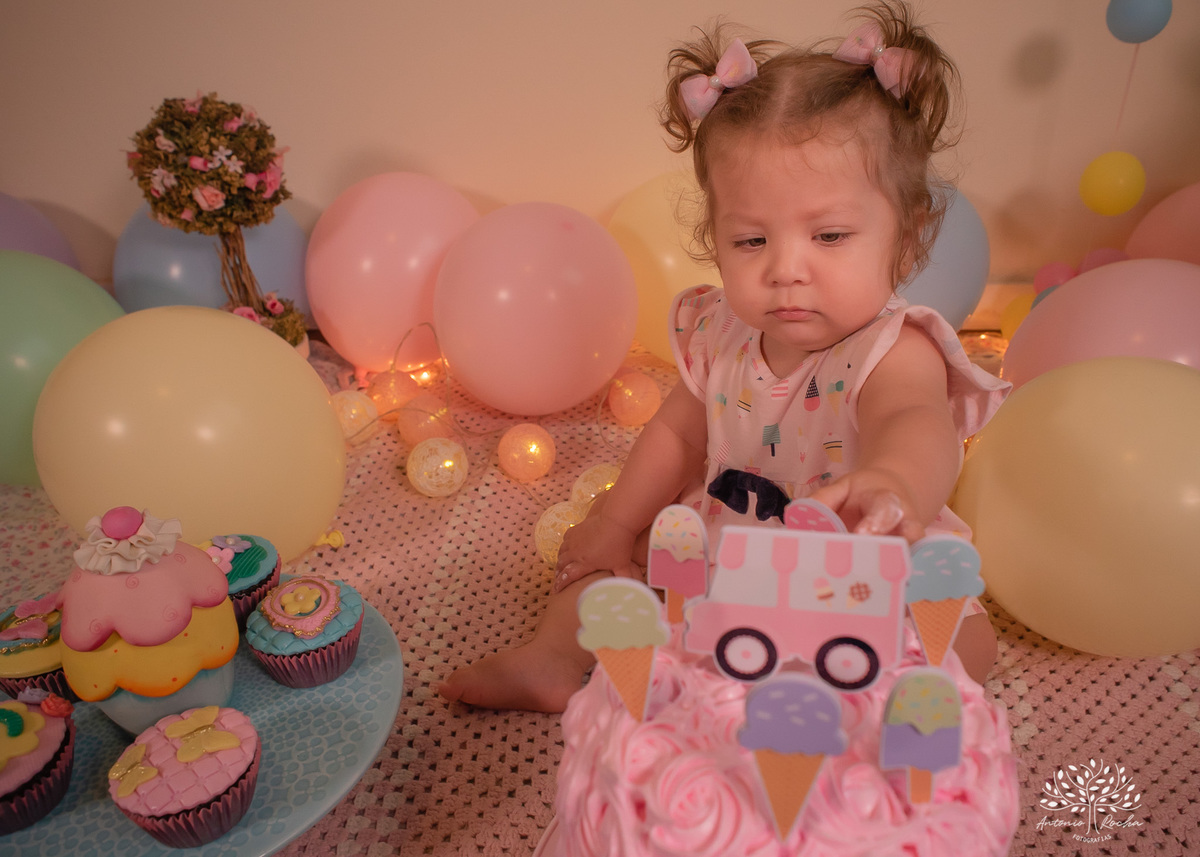 Gabriela – Smash The Cake – Ensaio – Ensaio Infantil – Criança – Primeiro Aninho – Mundo Rosa – Feliz Aniversário – Fotografia de Família – Pelotas – @antoniorochafotografias – www.arfotografias.com.br