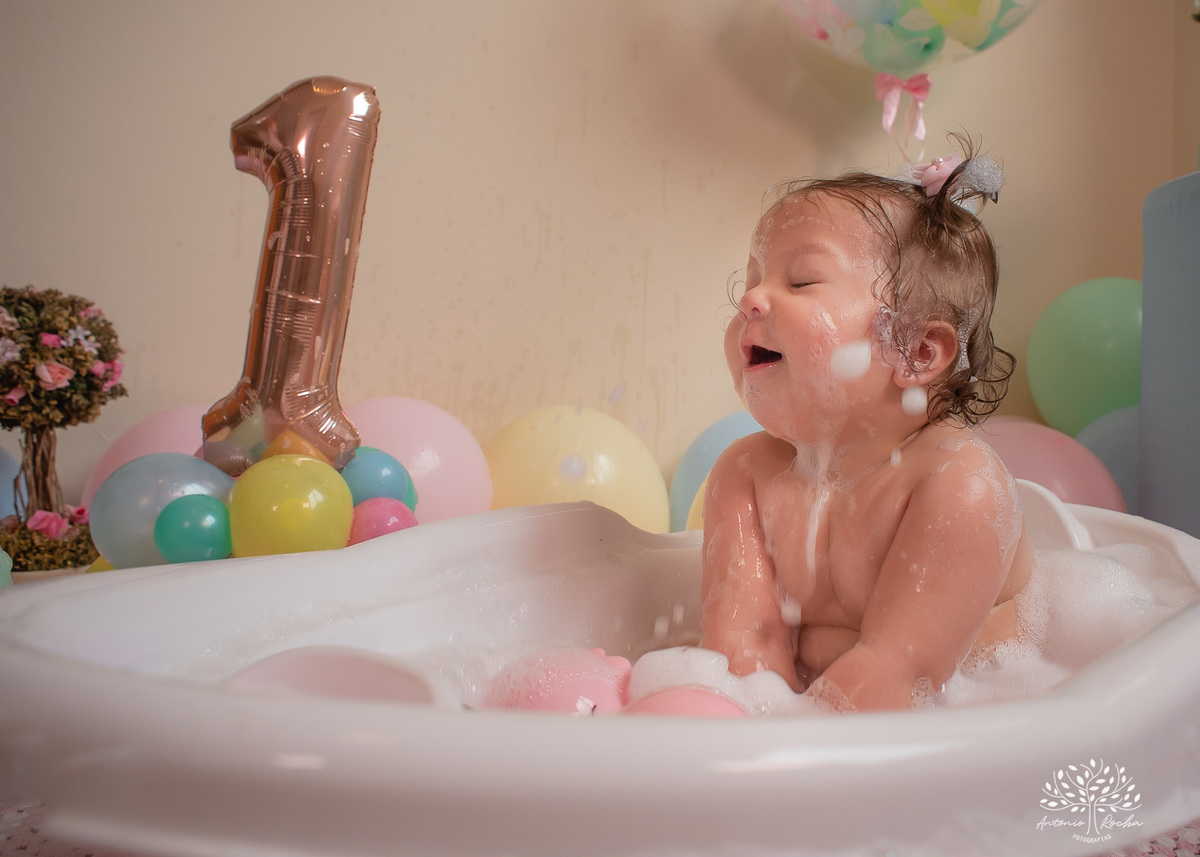 Gabriela – Smash The Cake – Ensaio – Ensaio Infantil – Criança – Primeiro Aninho – Mundo Rosa – Feliz Aniversário – Fotografia de Família – Pelotas – @antoniorochafotografias – www.arfotografias.com.br