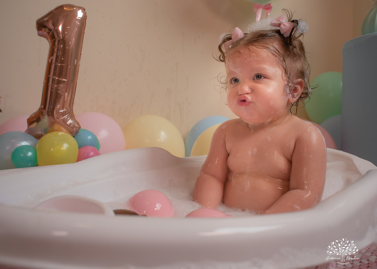 Gabriela – Smash The Cake – Ensaio – Ensaio Infantil – Criança – Primeiro Aninho – Mundo Rosa – Feliz Aniversário – Fotografia de Família – Pelotas – @antoniorochafotografias – www.arfotografias.com.br
