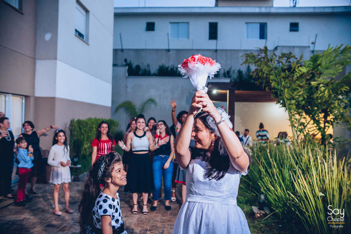 Mini-Wedding - Casamento Temático - Buquê