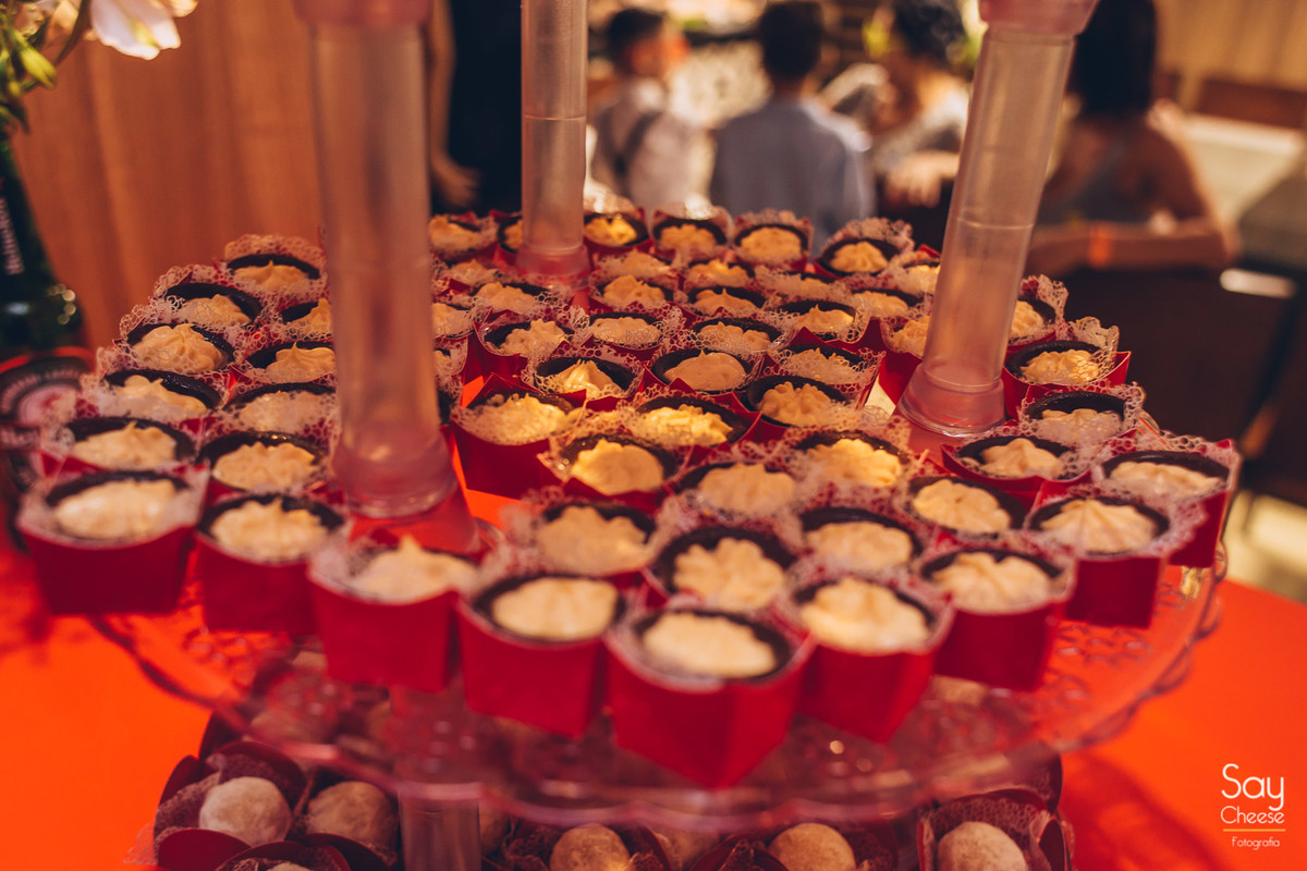 Mini-Wedding - Casamento Temático - Mesa do Bolo