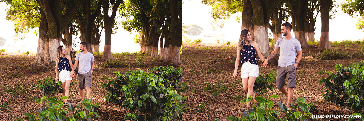 casal caminhando em zona rural de mandaguacu