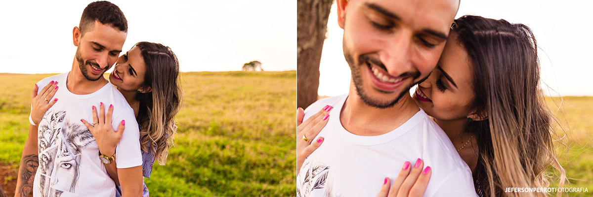 noiva abraçando noivo em ensaio fotografico
