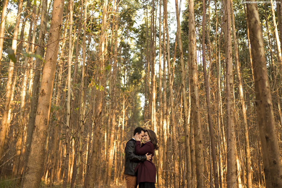 ensaio save the date em plantação de eucalíptos em mandaguacu, parana, brasil
