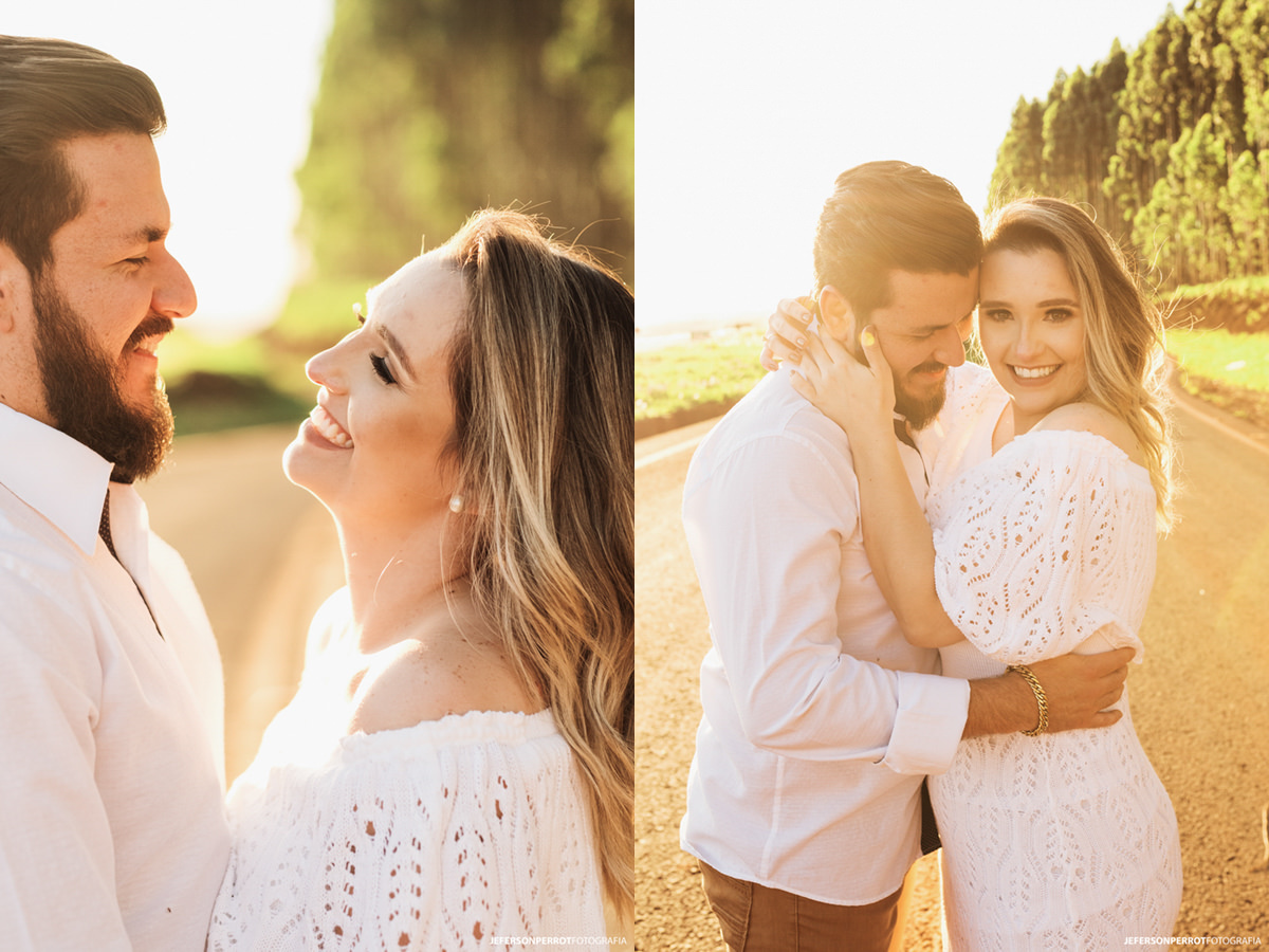 casal em estrada ensaio de pre casamento em mandaguari parana