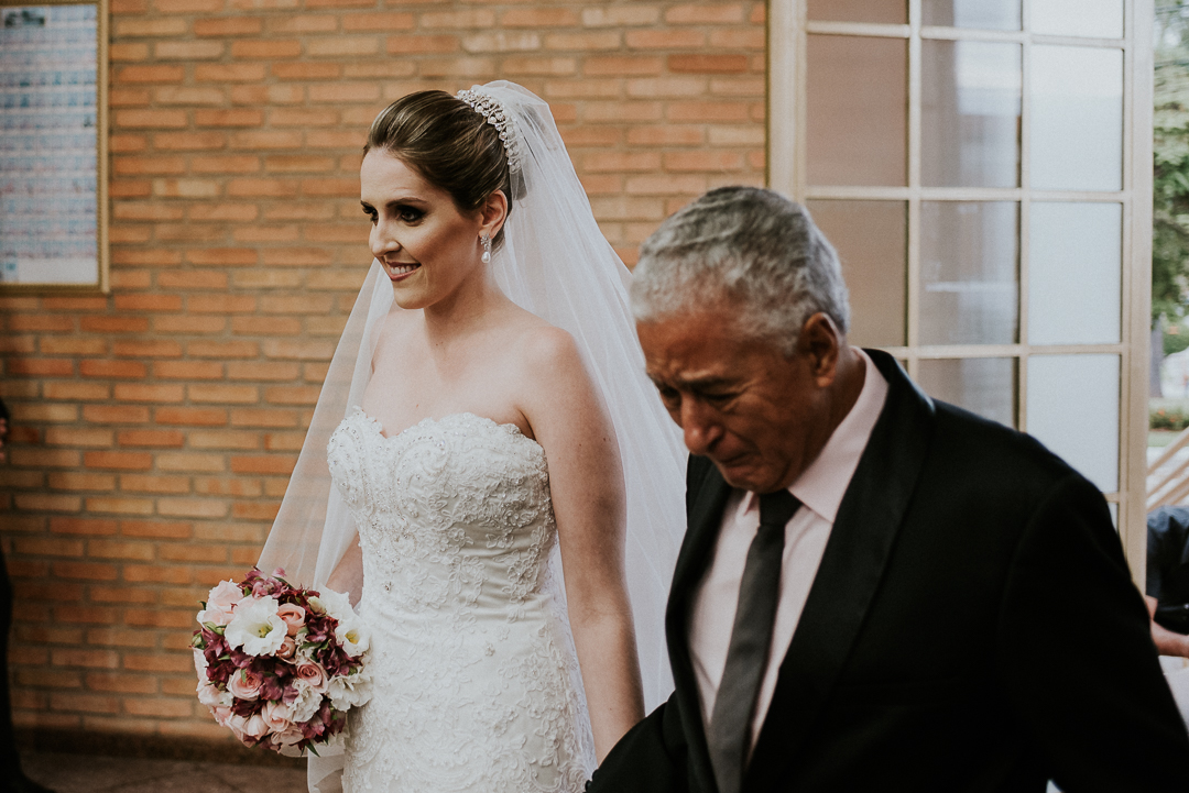 noiva com o pai
