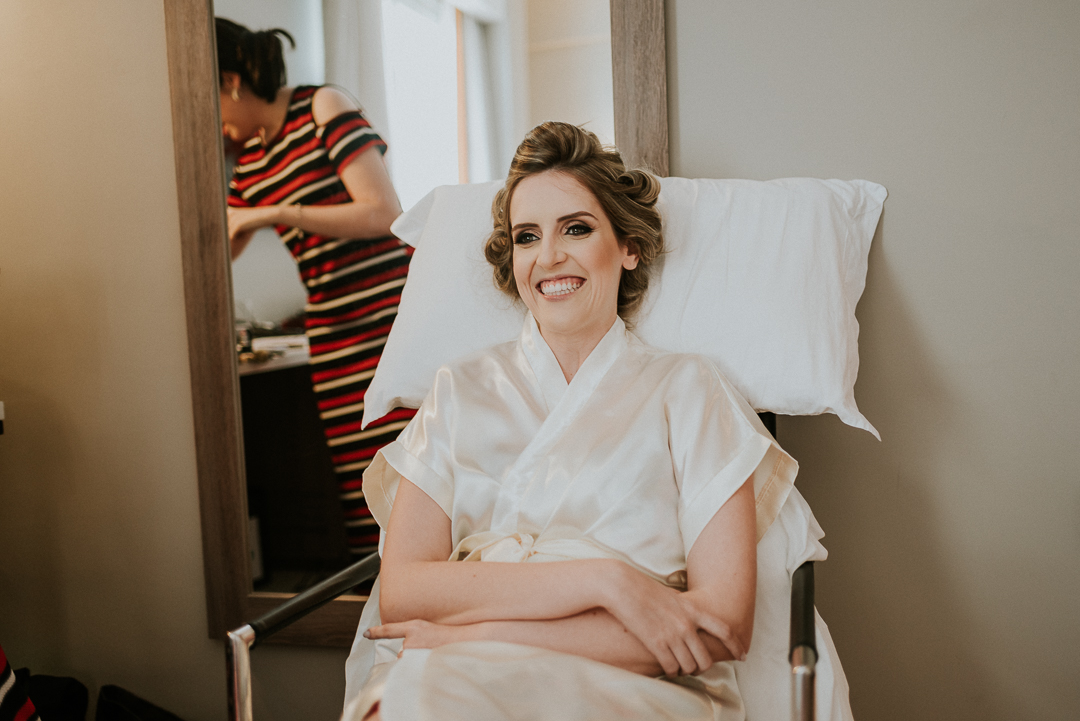 noiva sorrindo
