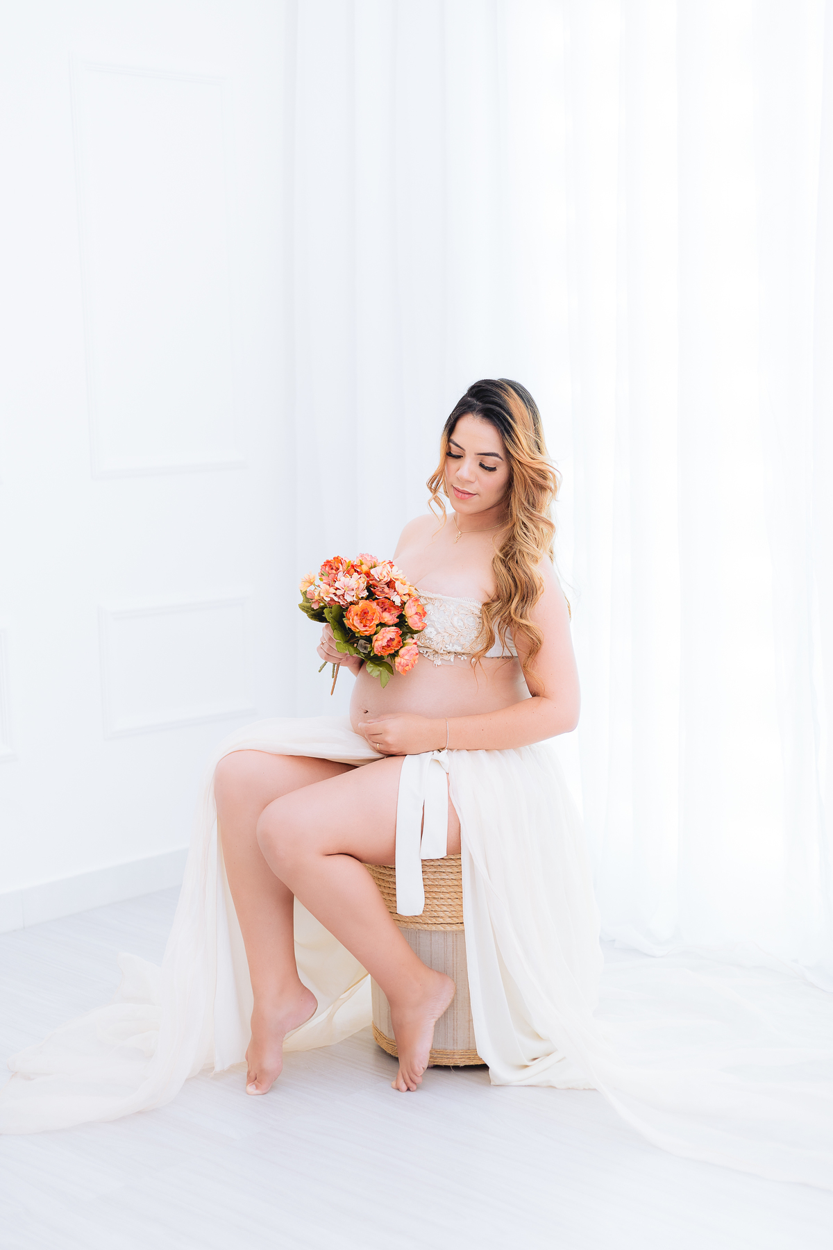 Ensaio gestante insette fotografia