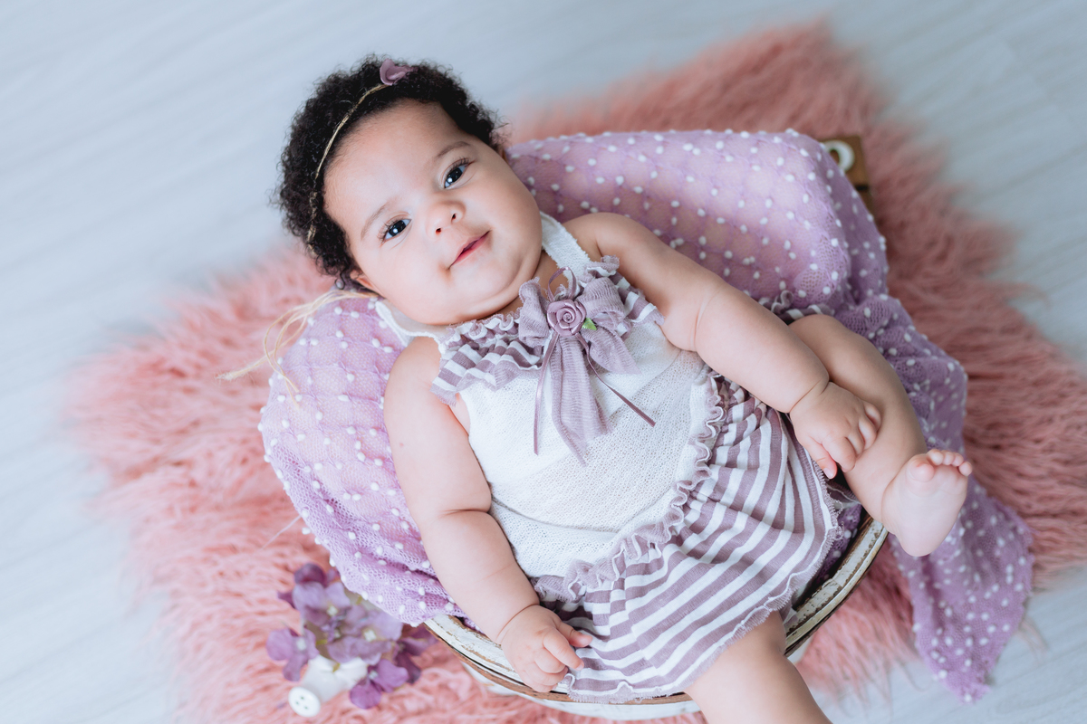 Acompanhamento 4 meses da Rebeca - Estúdio Insette fotografia