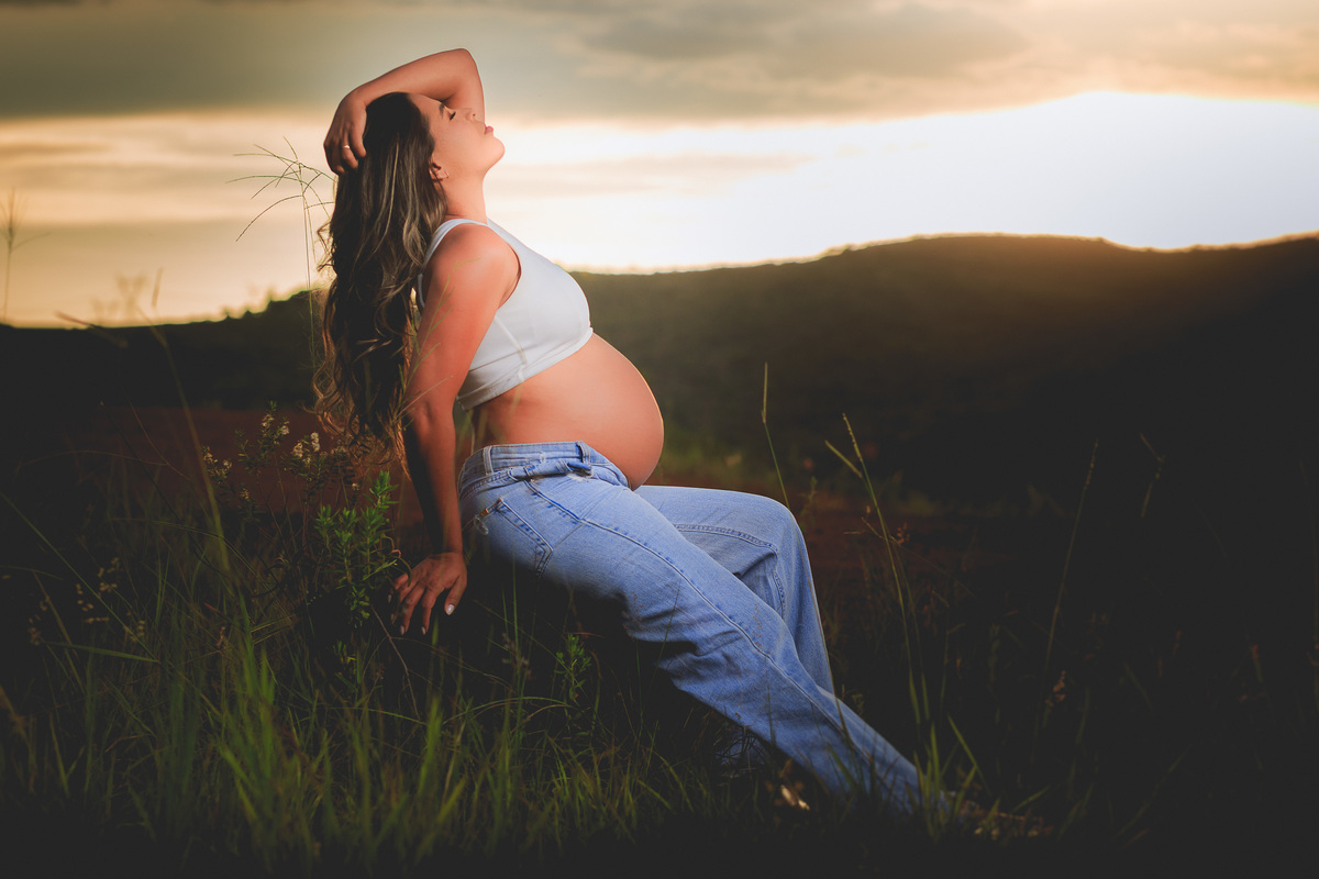 Ensaio Gestante Aline e Henrique - Trilho do Belvedere