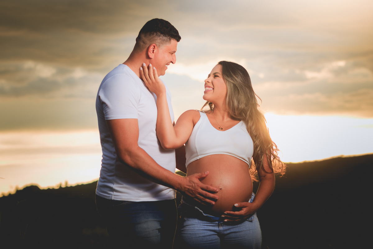 Ensaio Gestante Aline e Henrique - Trilho do Belvedere