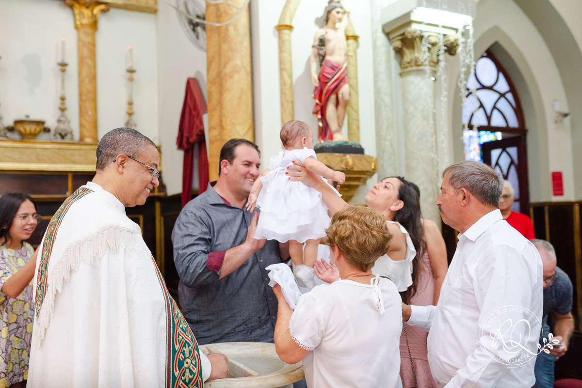 batizado Hellena catedral metropolitana de Uberaba apresentação