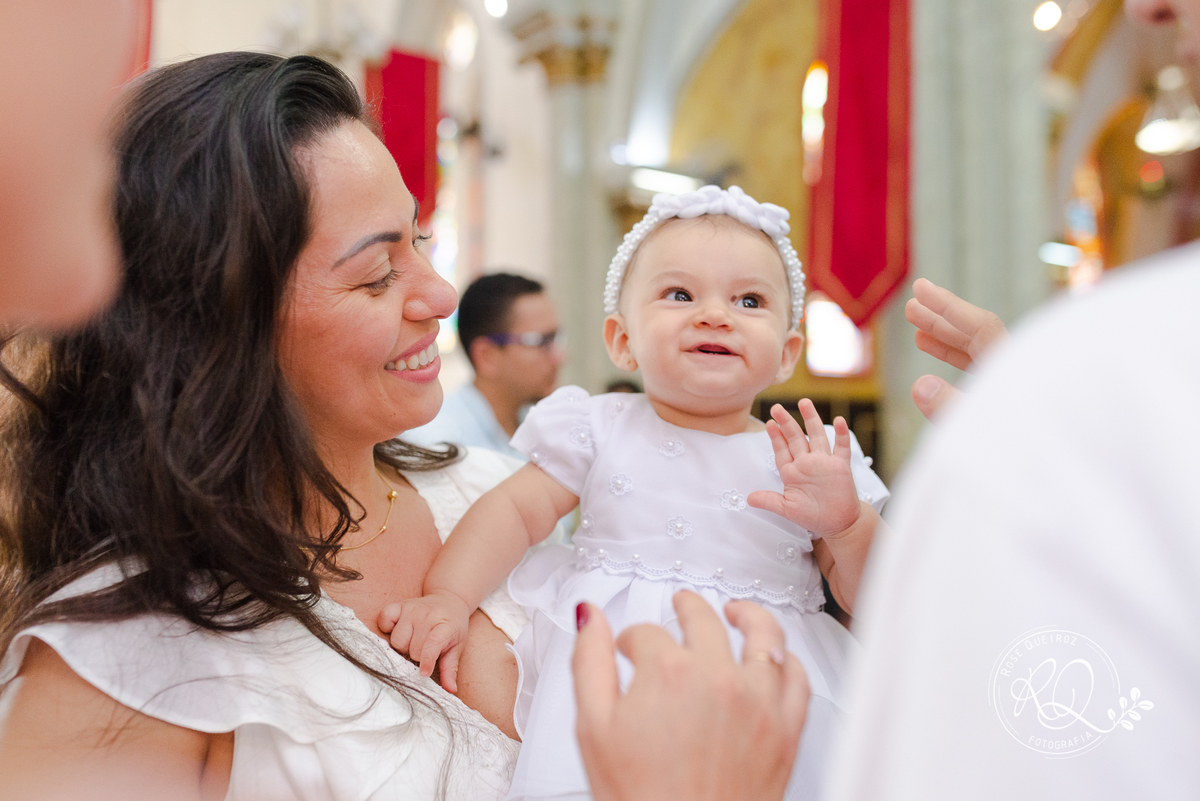 batizado Hellena catedral metropolitana de Uberaba 