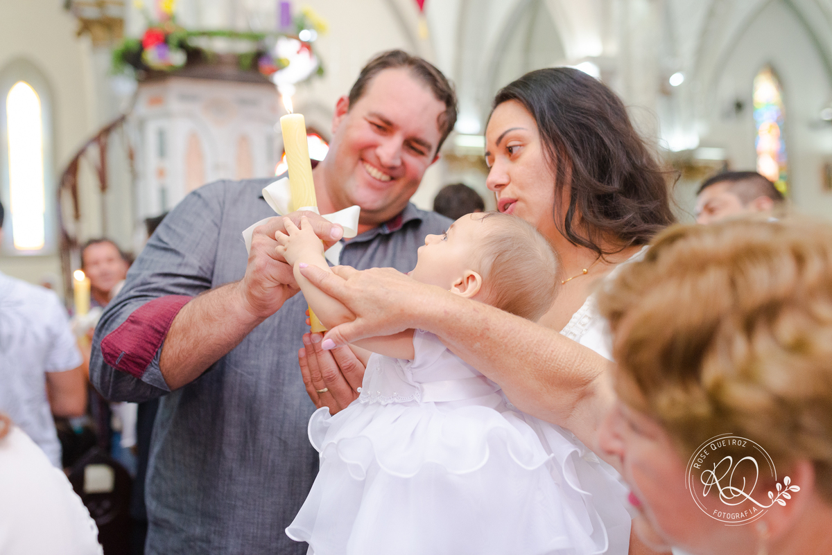 batizado Hellena catedral metropolitana de Uberaba 