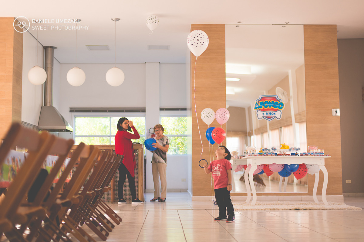 festa mogi das cruzes aniversário fotografa daniele umezaki festa sapeca decoração patrulha canina salão de festas fotografia mog