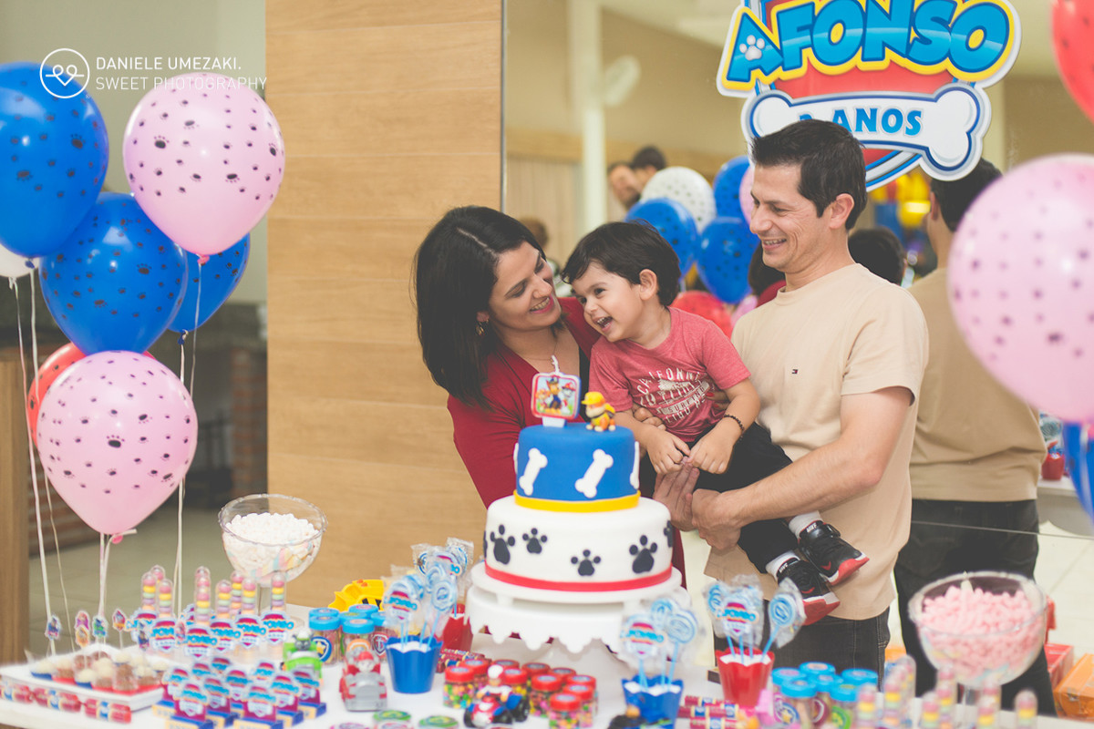 festa mogi das cruzes aniversário fotografa daniele umezaki festa sapeca decoração patrulha canina salão de festas fotografia mog
