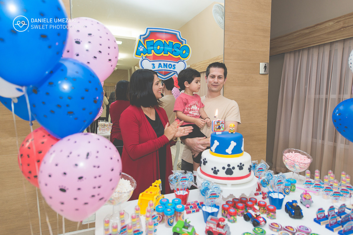 festa mogi das cruzes aniversário fotografa daniele umezaki festa sapeca decoração patrulha canina salão de festas fotografia mog