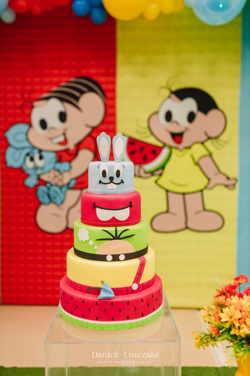 Aniversário de 7 anos da Louise, comemorado no Buffet Santa ArRuaça, em Mogi das Cruzes, com o tema Turma da Mônica. Um registro afetivo e divertido feito pela fotógrafa Dani Umezaki, que acompanha a família desde o 1º aninho da Louise.