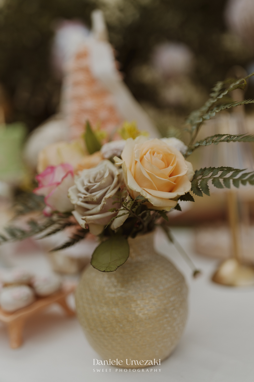 Olivia comemorando seu primeiro aniversário no Quintal Pitangueira, em Mogi das Cruzes, com decoração da Ju, da Cerejeira Decora, fotografada por Dani Umezaki