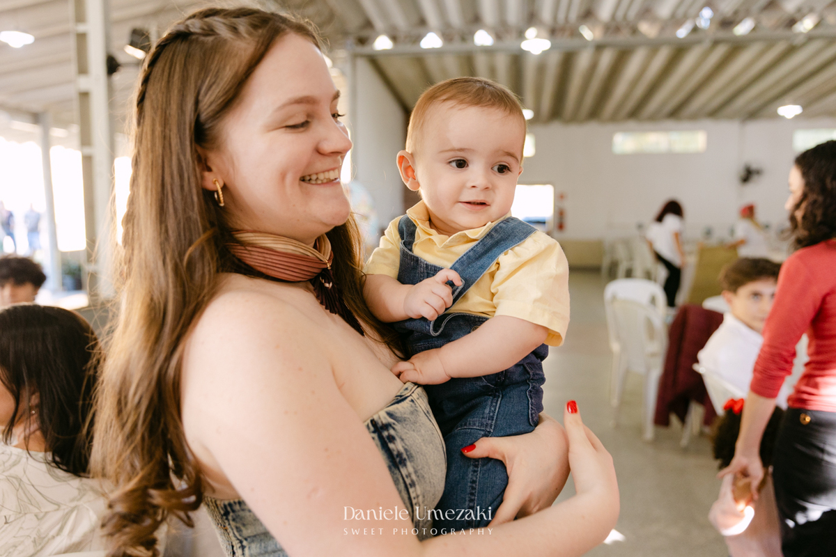 Luiz Felipe comemorando seu primeiro aniversário em Salesópolis, em uma festa com tema Toy Story e decoração da Paloma, da Detalier Decorações.