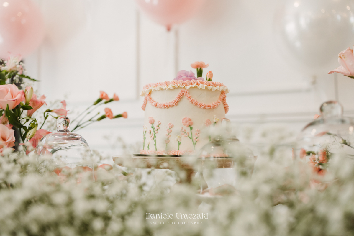 Detalhes da decoração infantil criada pela Cerejeira Decora para o aniversário de 1 ano.
