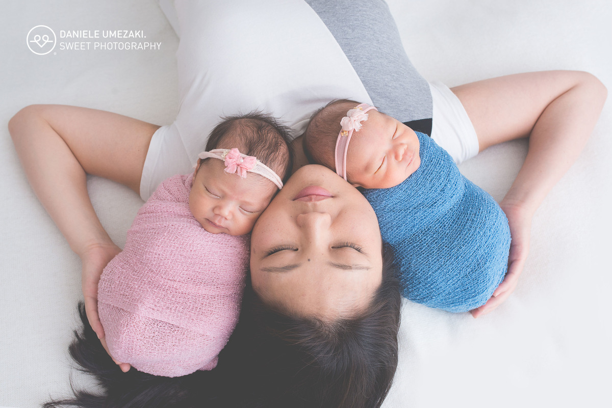 ensaio newborn gemeos mogi das cruzes daniele umezaki fotografa mogi das cruzes