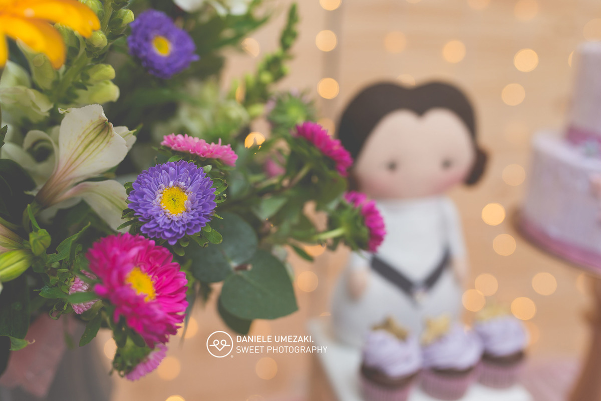 aniversário star wars para meninas super  fofo star wars rosa fotografa mogi das cruzes daniele umezaki decoração linda matrioskas