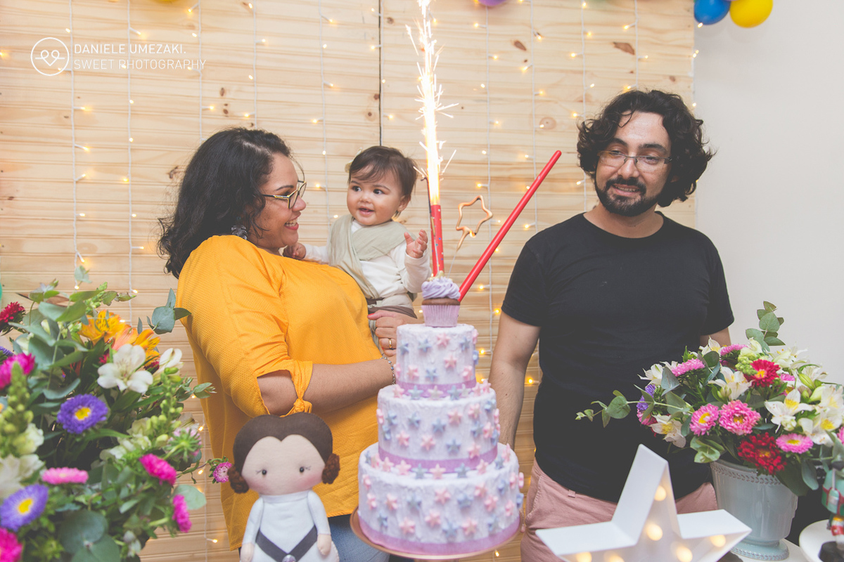 aniversário star wars para meninas super  fofo star wars rosa fotografa mogi das cruzes daniele umezaki decoração linda matrioskas