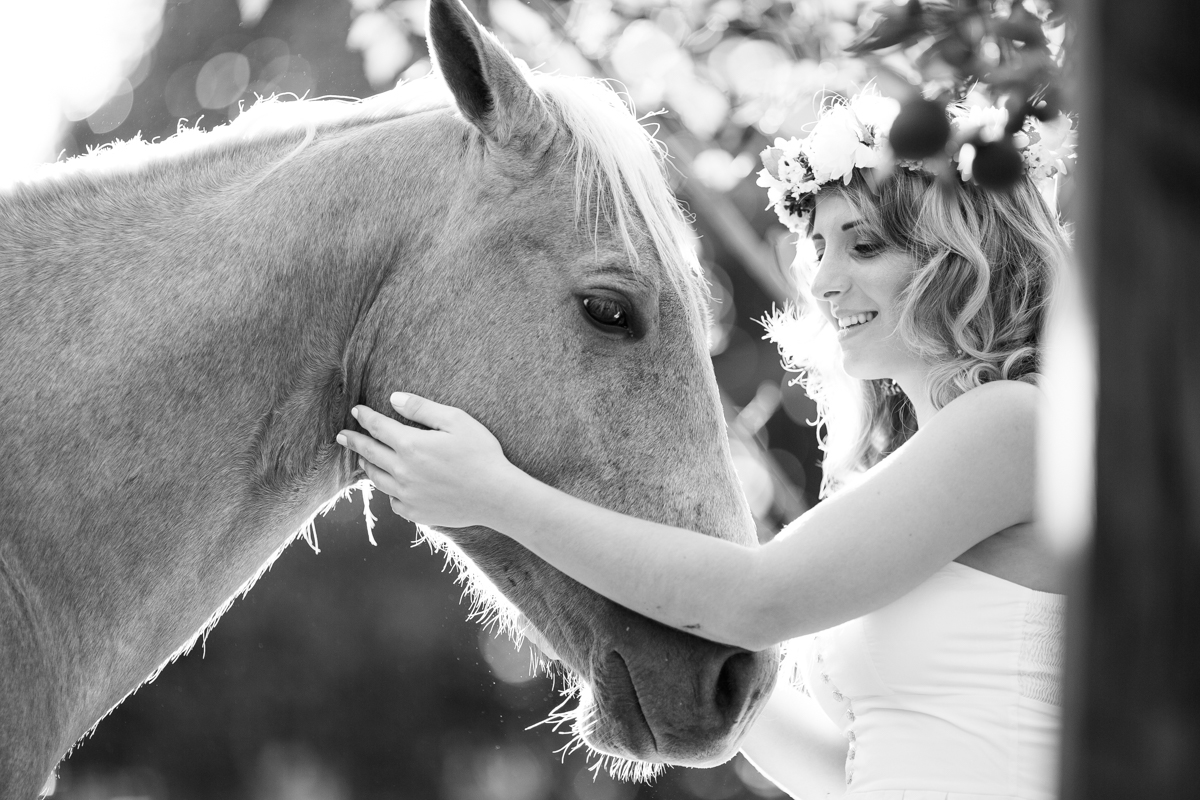 noiva cavalo