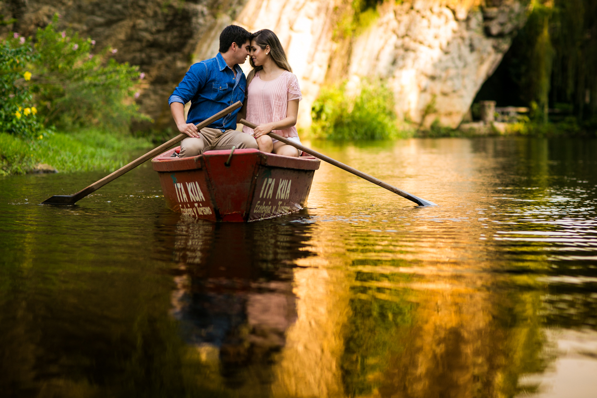 pre wedding barquinho