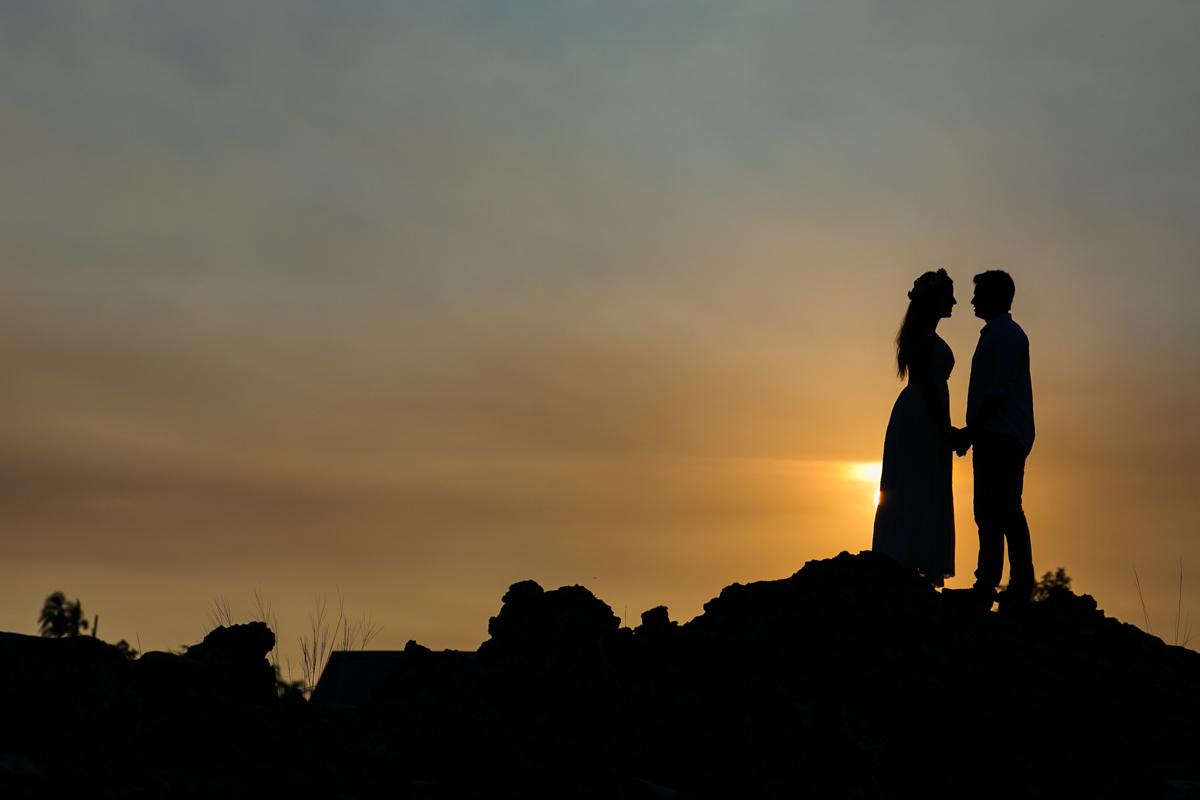 pre wedding pôr do sol