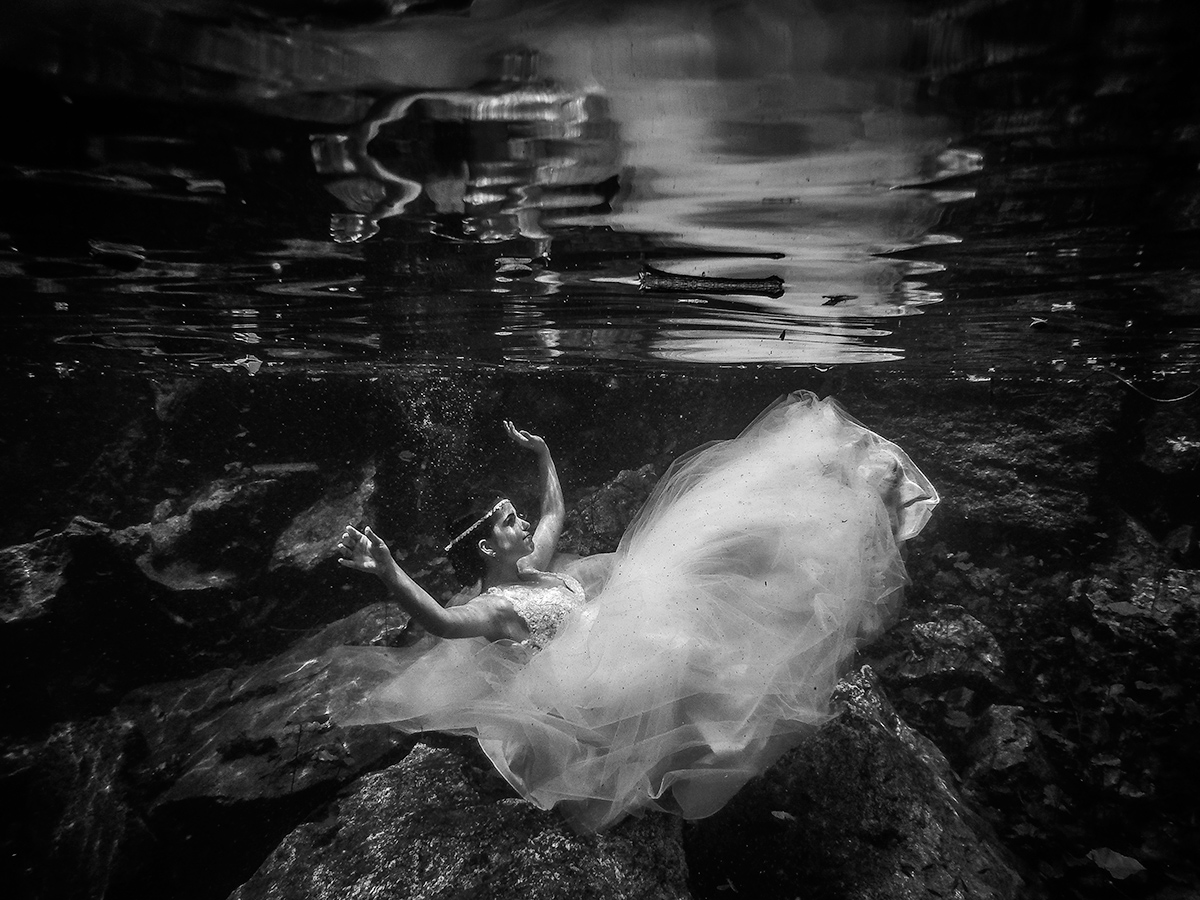 noiva submersa