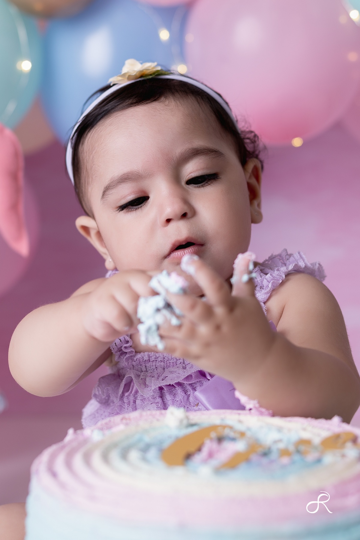 Juliana Rossato Fotografia, são paulo, interlagos, zona sul, jardim consórcio, estúdio fotográfico, ensaio infantil, SP, acompanhamento infantil, cake, smash the cake, ensaio de aniversário, bolo, 1 ano, um ano, smash luxo, rosa, pastel, pasteis 