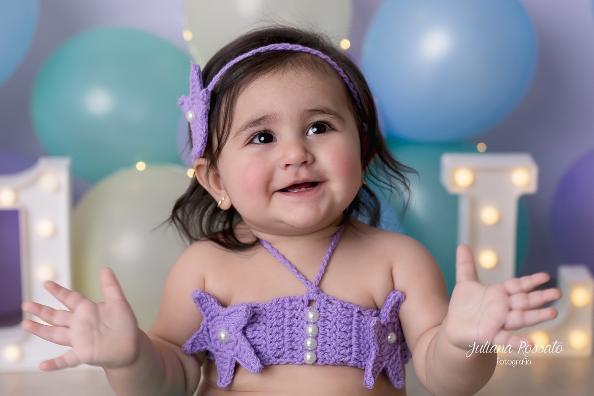 Juliana Rossato Fotografia, são paulo, interlagos, zona sul, jardim consórcio, estúdio fotográfico, ensaio infantil, SP, acompanhamento infantil, cake, smash the cake, ensaio de aniversário, bolo, 1 ano, um ano, sereia, candy color