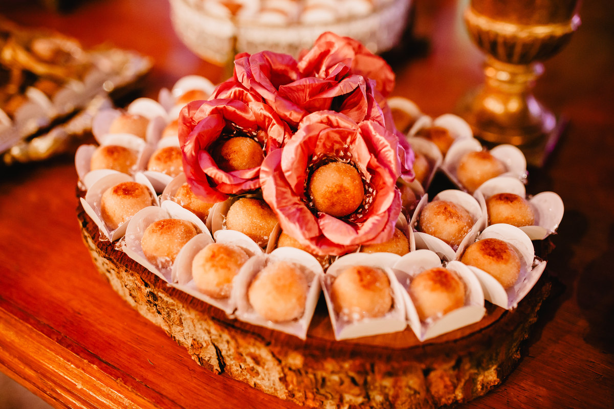 Decoração no Buffet Royal Gourmet