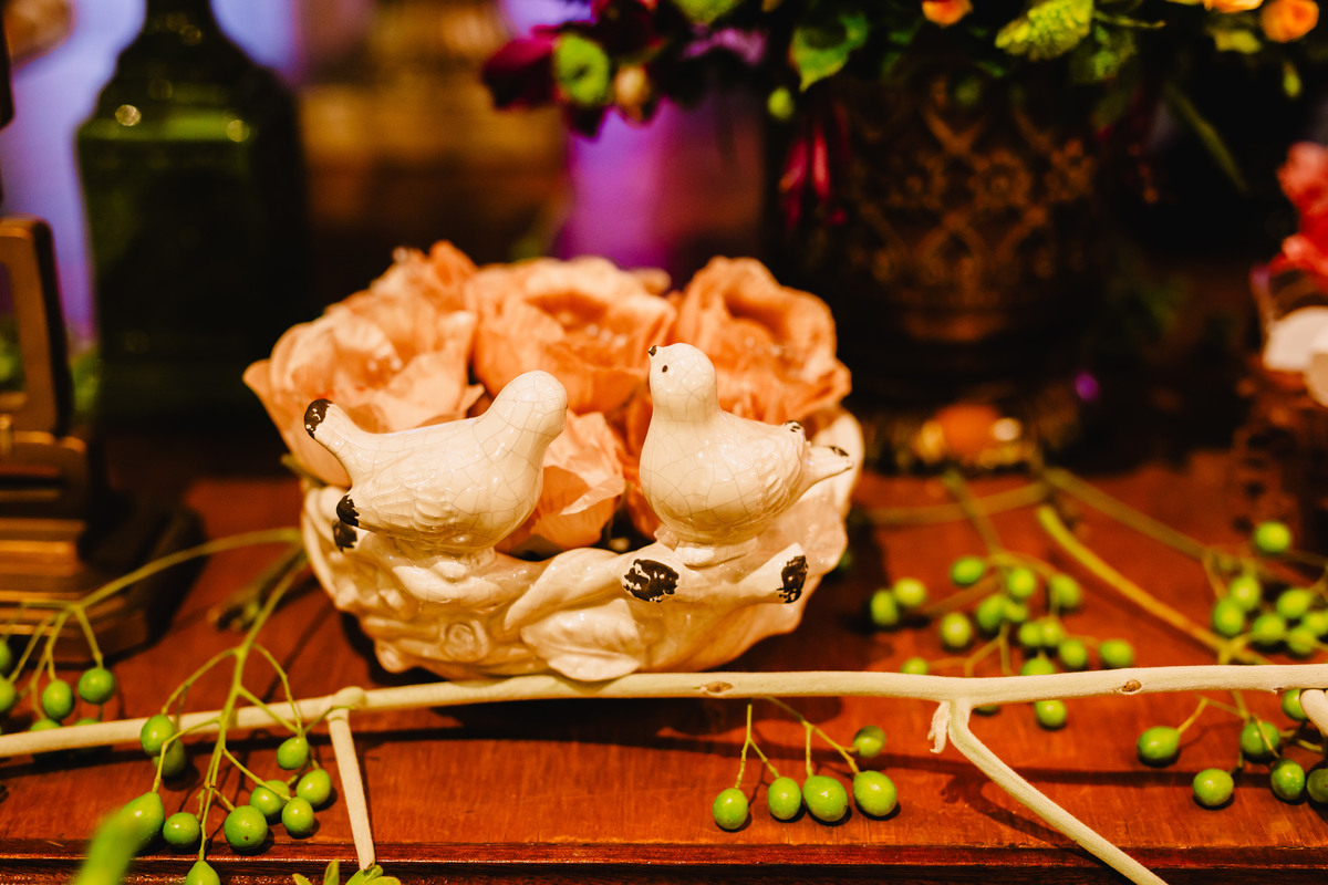 Decoração no Buffet Royal Gourmet