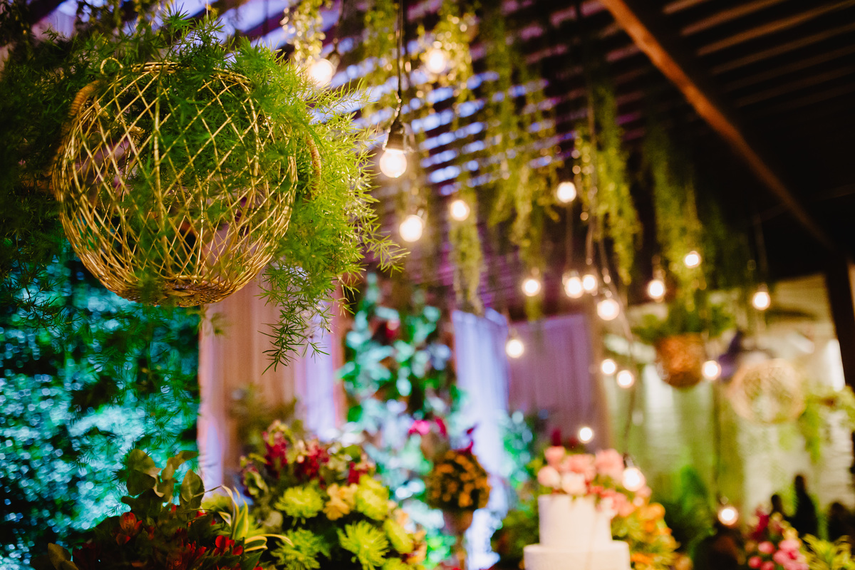 Decoração no Buffet Royal Gourmet