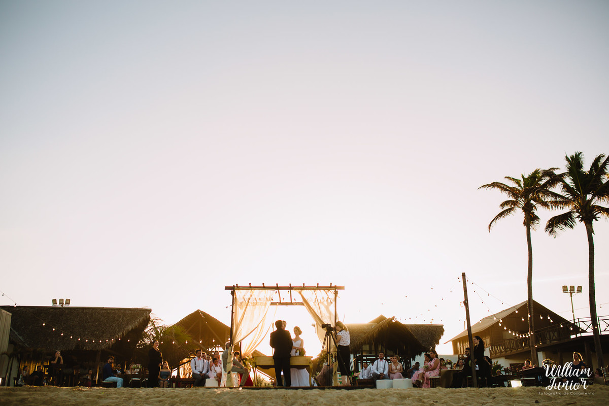 Casamento na praia e Barraca Gran Royal em Fortaleza