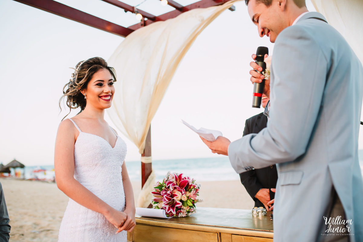 Casamento na praia e Barraca Gran Royal em Fortaleza