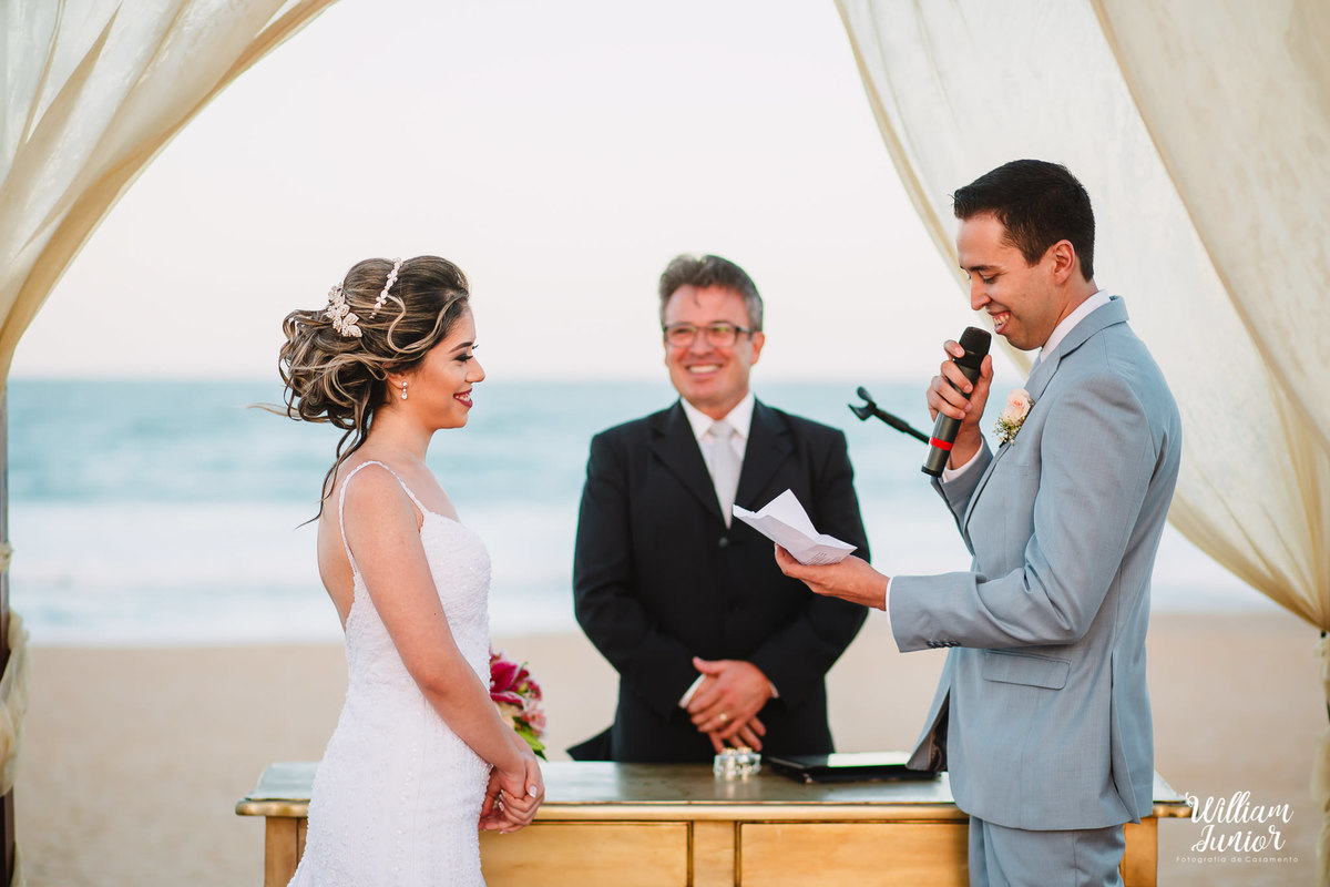 Casamento na praia e Barraca Gran Royal em Fortaleza