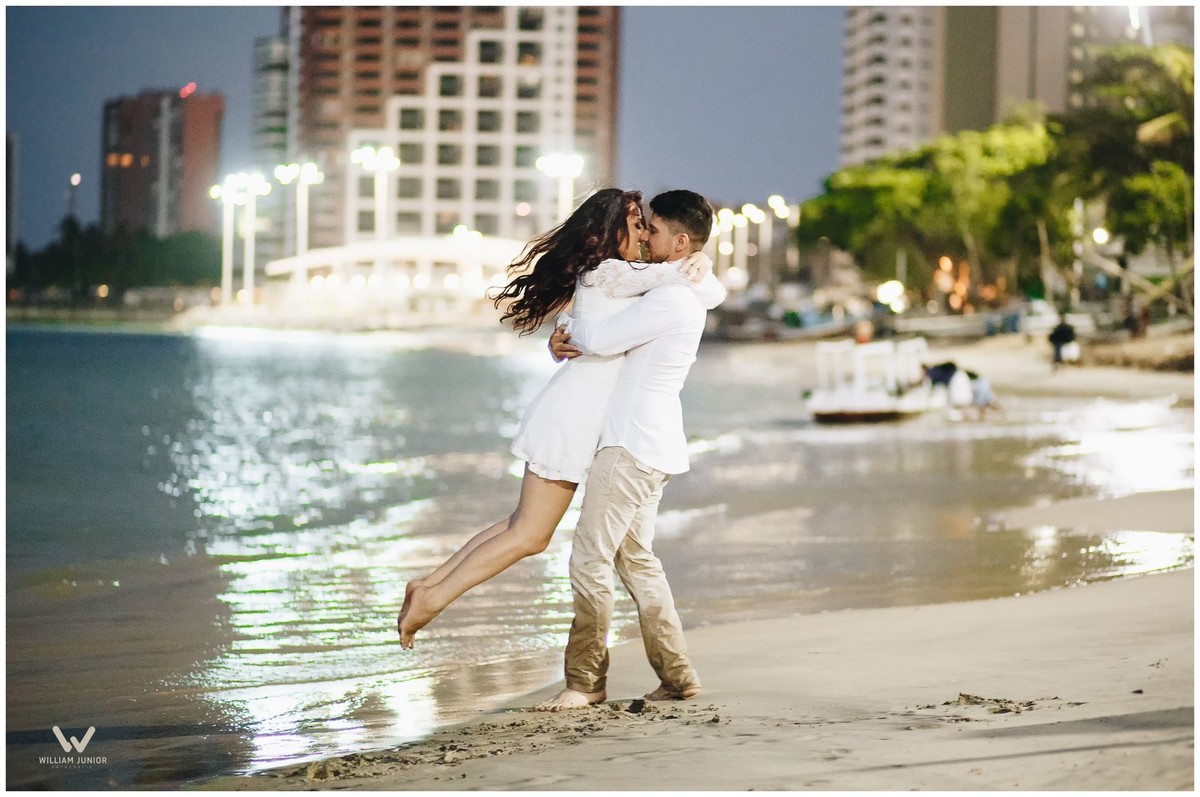 Sessão de Fotos Casal Beira Mar de Foraleza