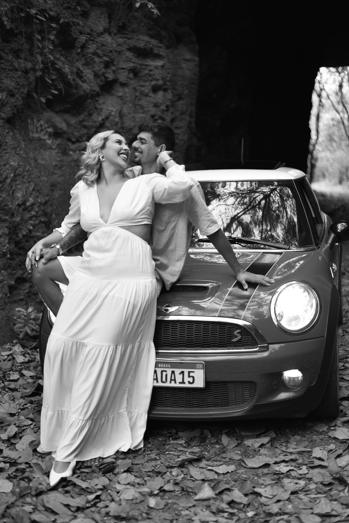 Pré Wedding com carro