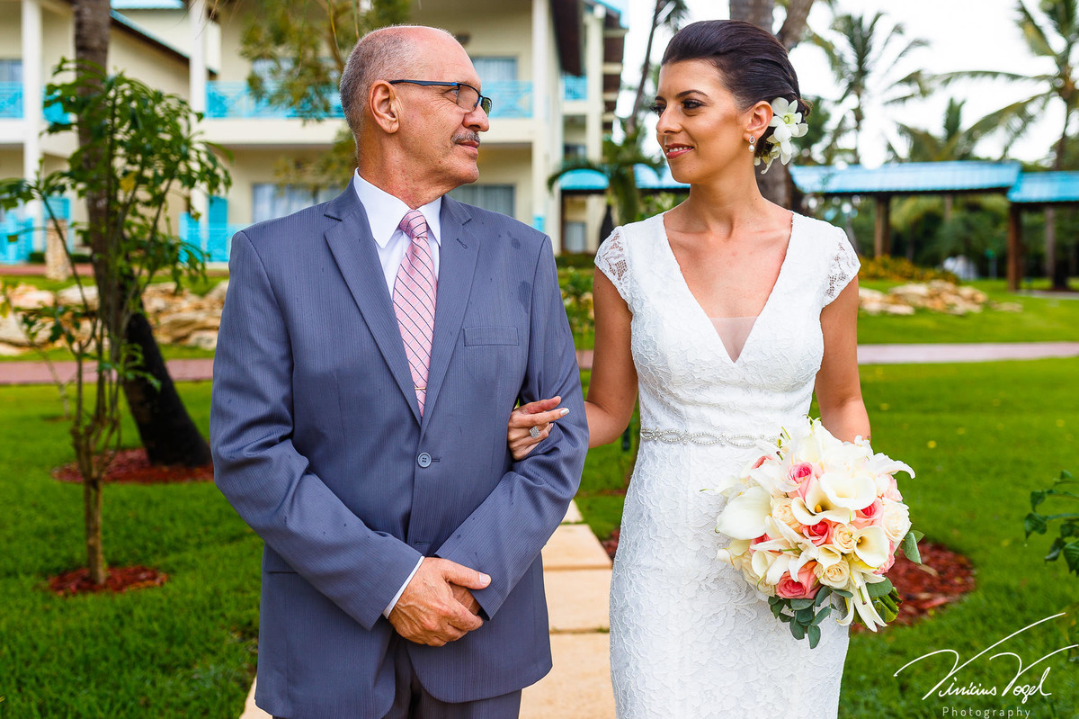 fotógrafo de casamento, Destination Wedding, noiva, pai da noiva
