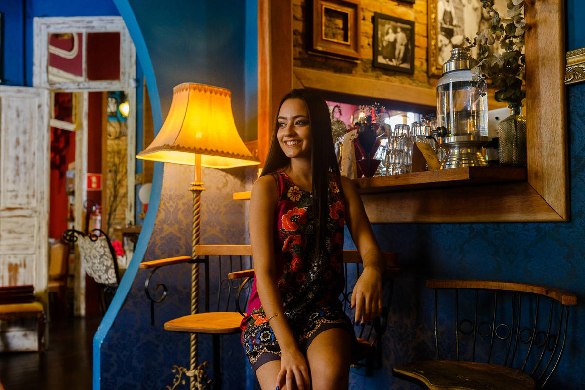 Ensaio 15th - Book 15 anos da Marina Pereira, pelo fotógrafo Vinícius Vogel, fotógrafo em Porto Alegre, Região Metropolitana e Serra Gaúcha, no Agridoce Café